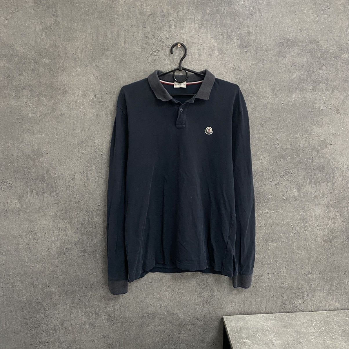 Moncler Moncler Polo Long Sleeve Size US XL / EU 56 / 4 - 1 Thumbnail