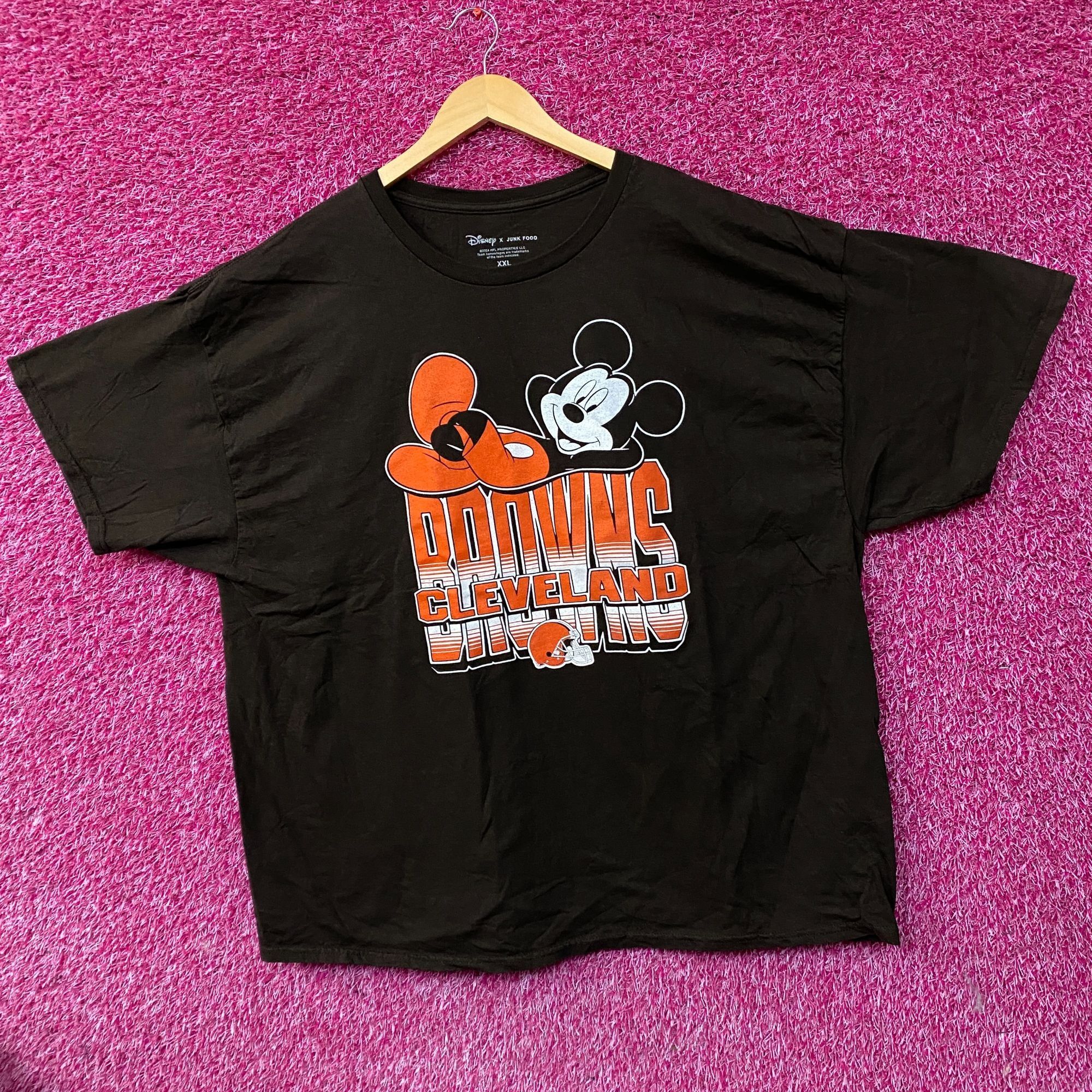 Junk Food Junk Food x NFL Disney Mickey Mouse Kick Back Browns Clevela Size US XXL / EU 58 / 5 - 3 Thumbnail