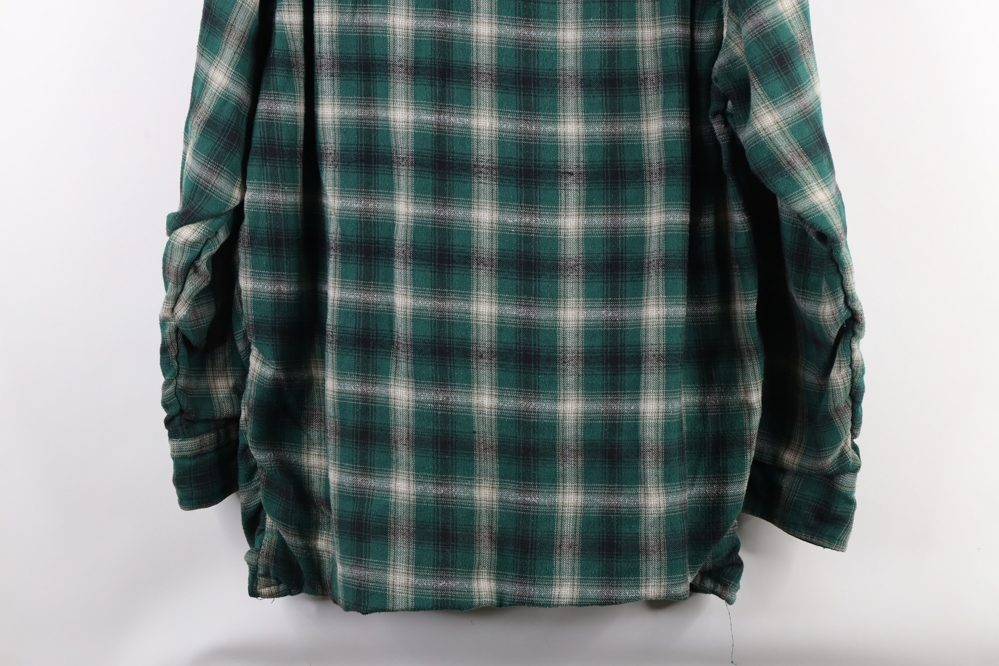 Vintage Vintage 90s Streetwear Thermal Lined Flannel Shirt Jacket Size US M / EU 48-50 / 2 - 10 Thumbnail