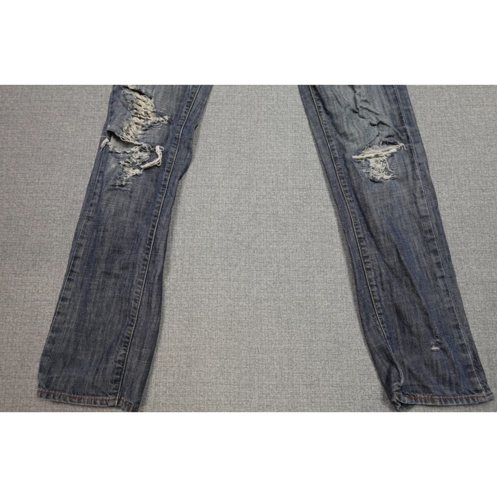 Levi's Levi's 511 Jeans Mens 30x32 Blue Skinny Fit Light Wash Cowboy Theme USA 2000s Mens Size US 30 / EU 46 - 3 Thumbnail