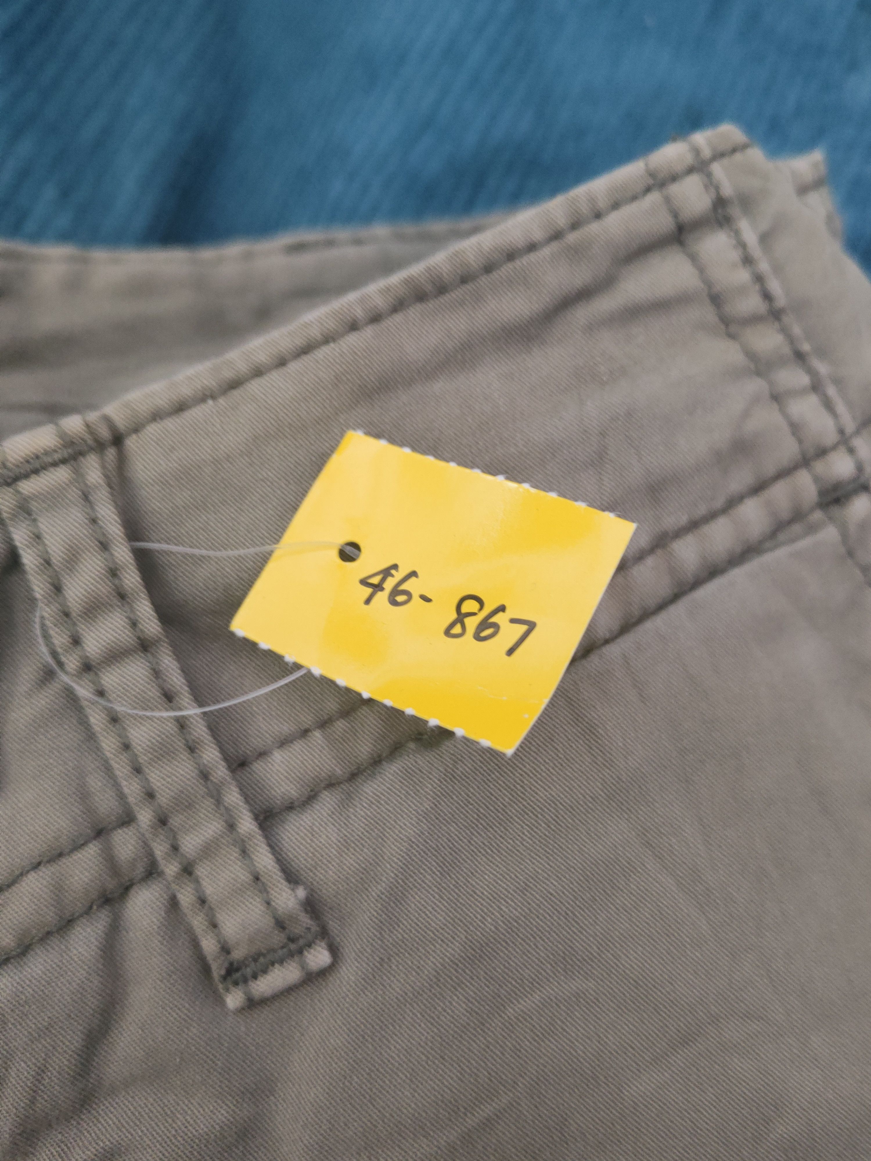 Japanese Brand DL Uniqlo Army Green Multipocket Cargo Pants #46-867 Size US 33 - 15 Thumbnail