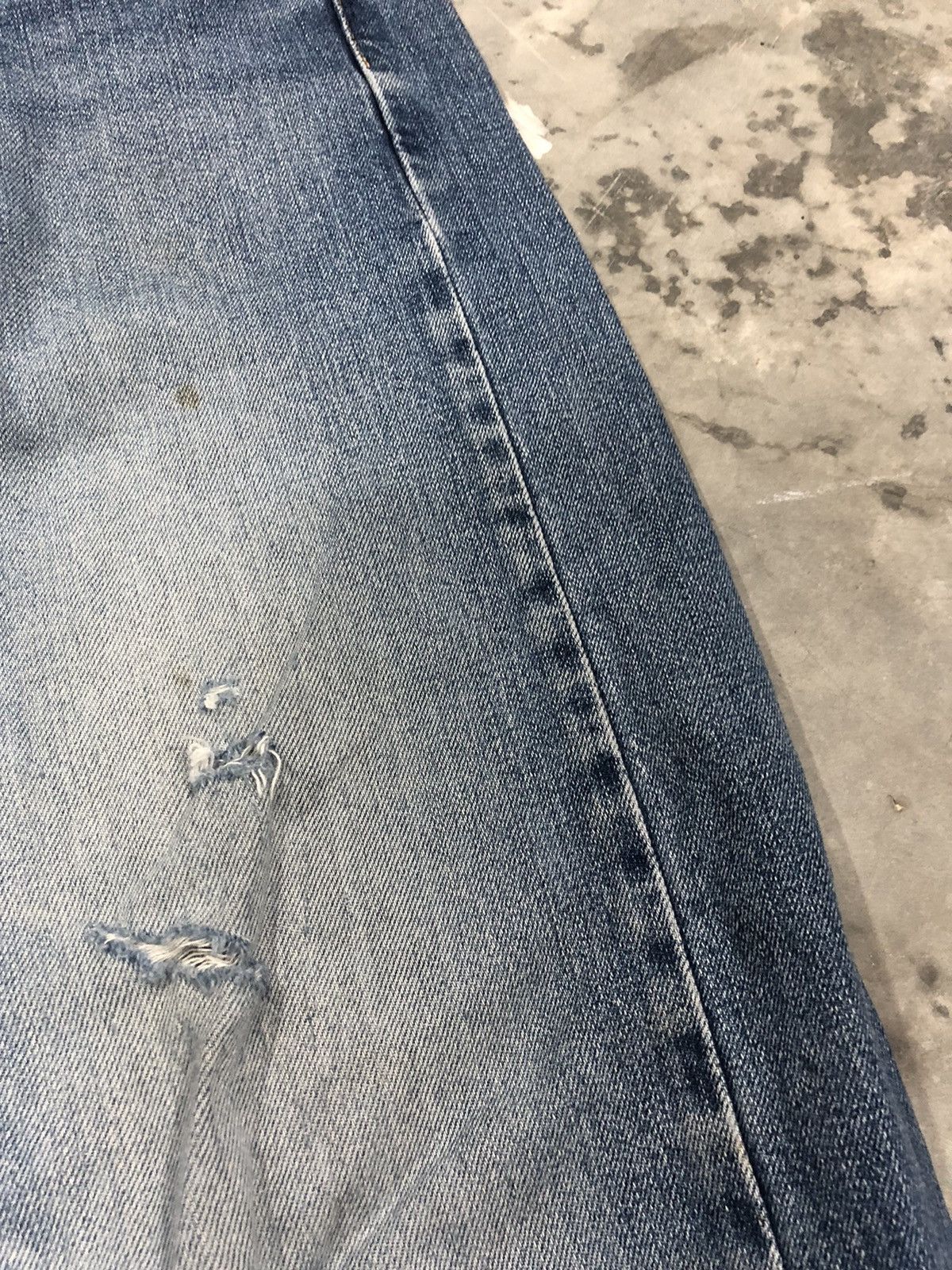 Levi's × Levi's Vintage Clothing Levi’s 505 Stonewashed Denim Jeans Size US 30 / EU 46 - 9 Thumbnail