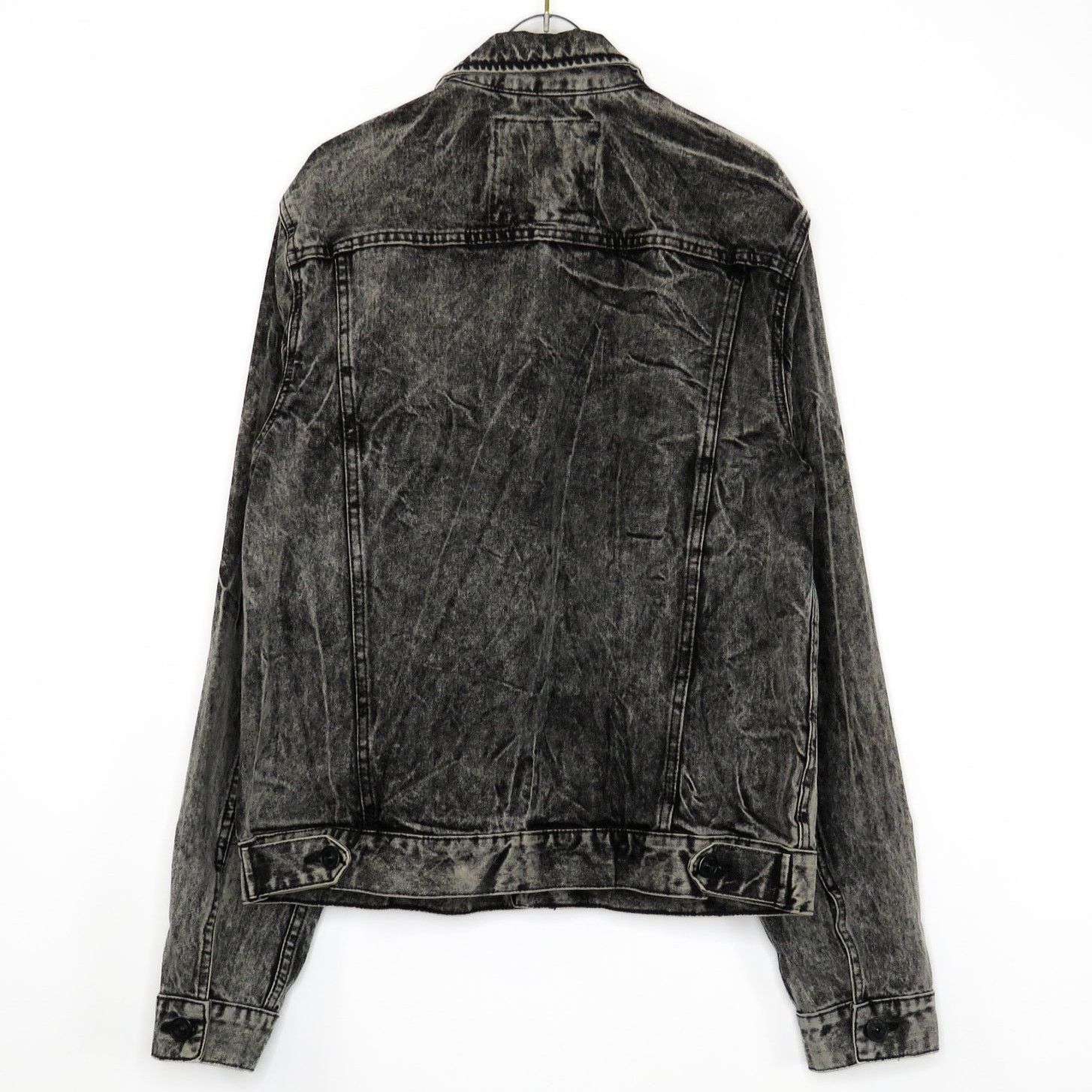 Bdg BDG Urban Outfitters Black Acid Wash Denim Jacket Medium Size US M / EU 48-50 / 2 - 2 Thumbnail