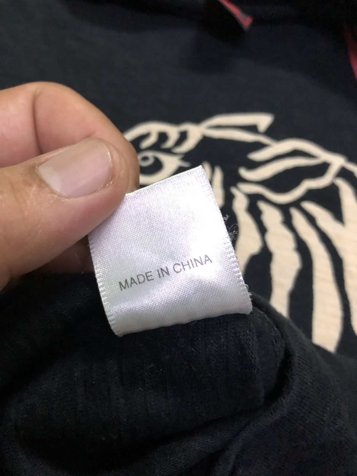 Bullet Noise Vintage Sukajan Angry Tiger Rare Shirt Tee Size US L / EU 52-54 / 3 - 17 Thumbnail