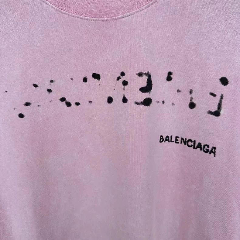 Balenciaga Balenciaga Graffiti Slogan Short Sleeve M Size US M / EU 48-50 / 2 - 3 Thumbnail