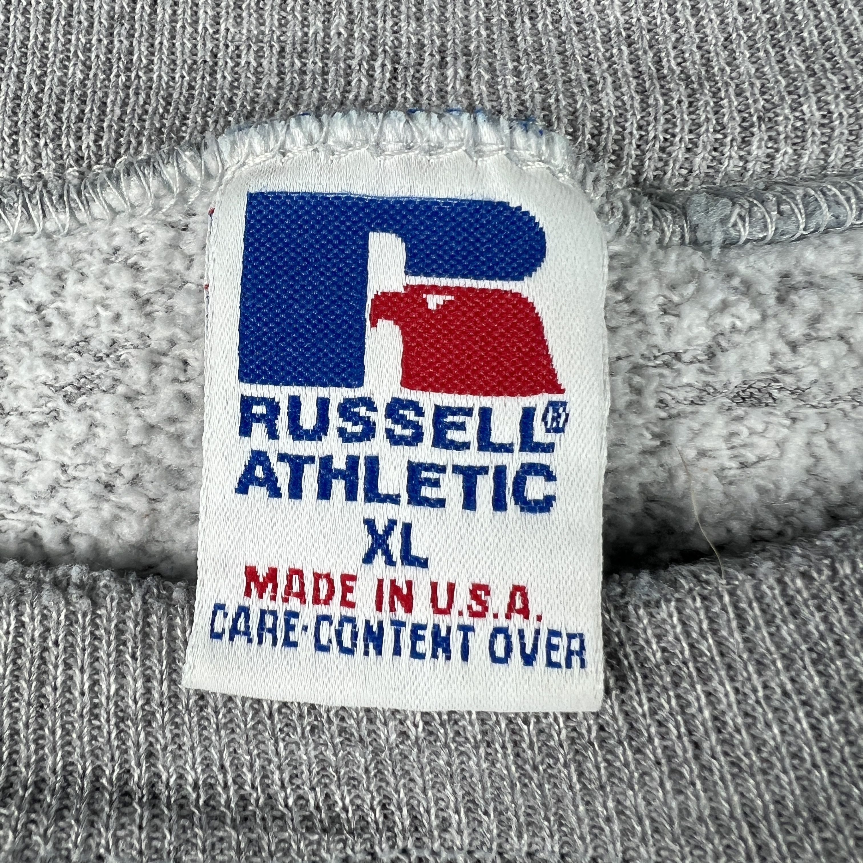 NFL × Russell Athletic × Vintage VTG Russell Green Bay Packers Sweatshirt Thrashed Crewneck Size US XL / EU 56 / 4 - 13 Thumbnail