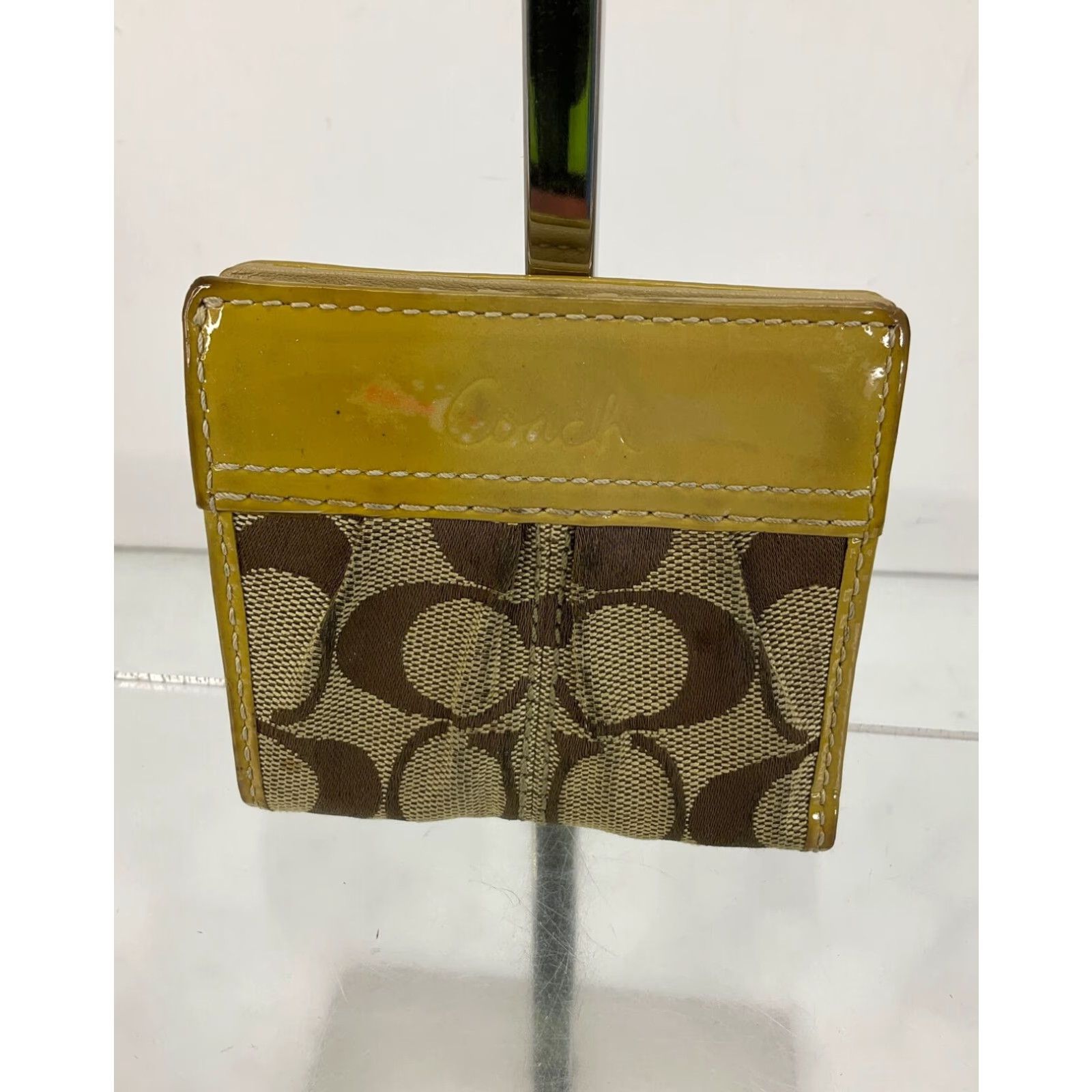 Coach C8673 Nolita 19 In Signature Canvas With Bee Print Wristlet Pouch hot Wallet