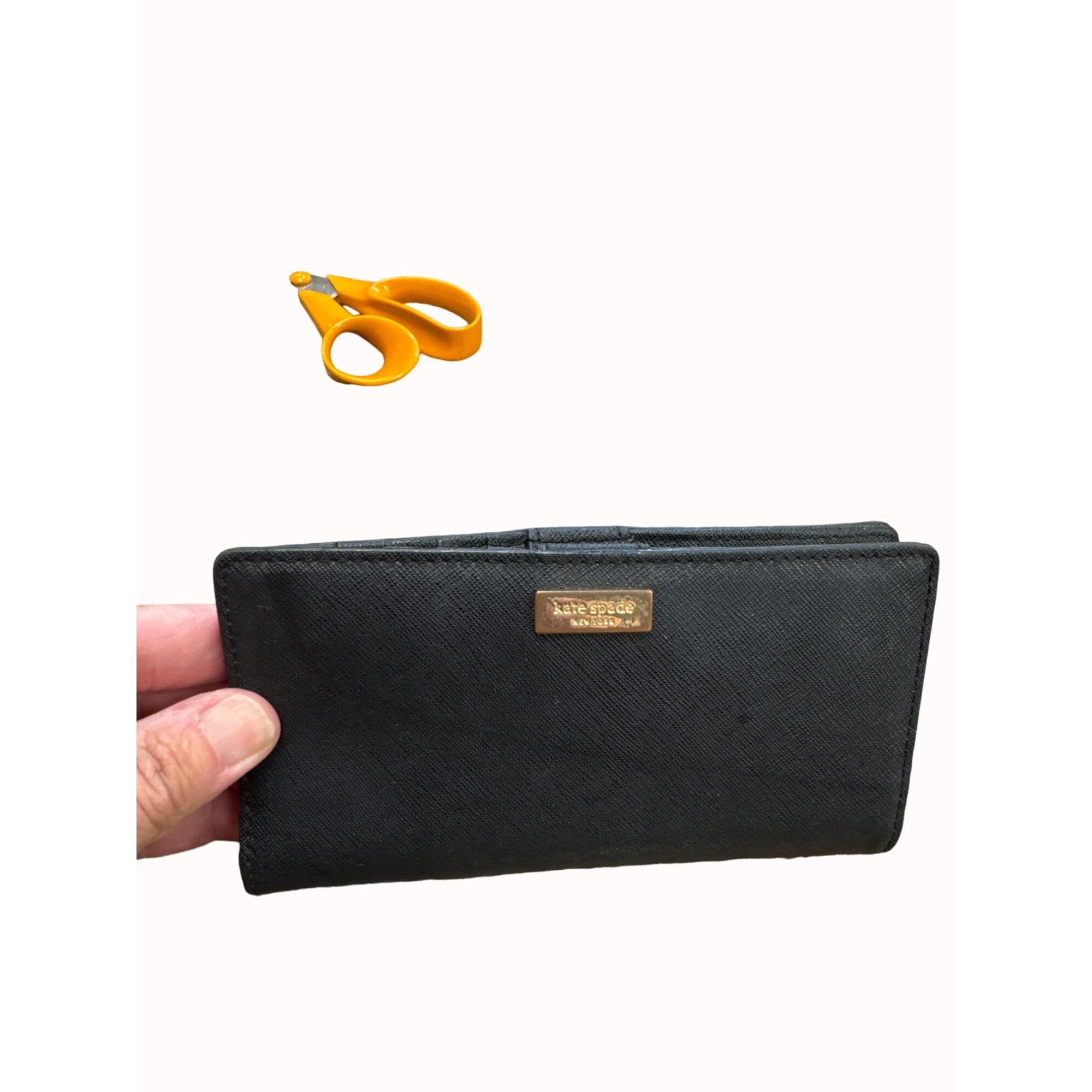 Kate Spade Kate Spade womens black 3.5x6.5 card holder wallet SKU 6459 Size ONE SIZE - 12 Thumbnail
