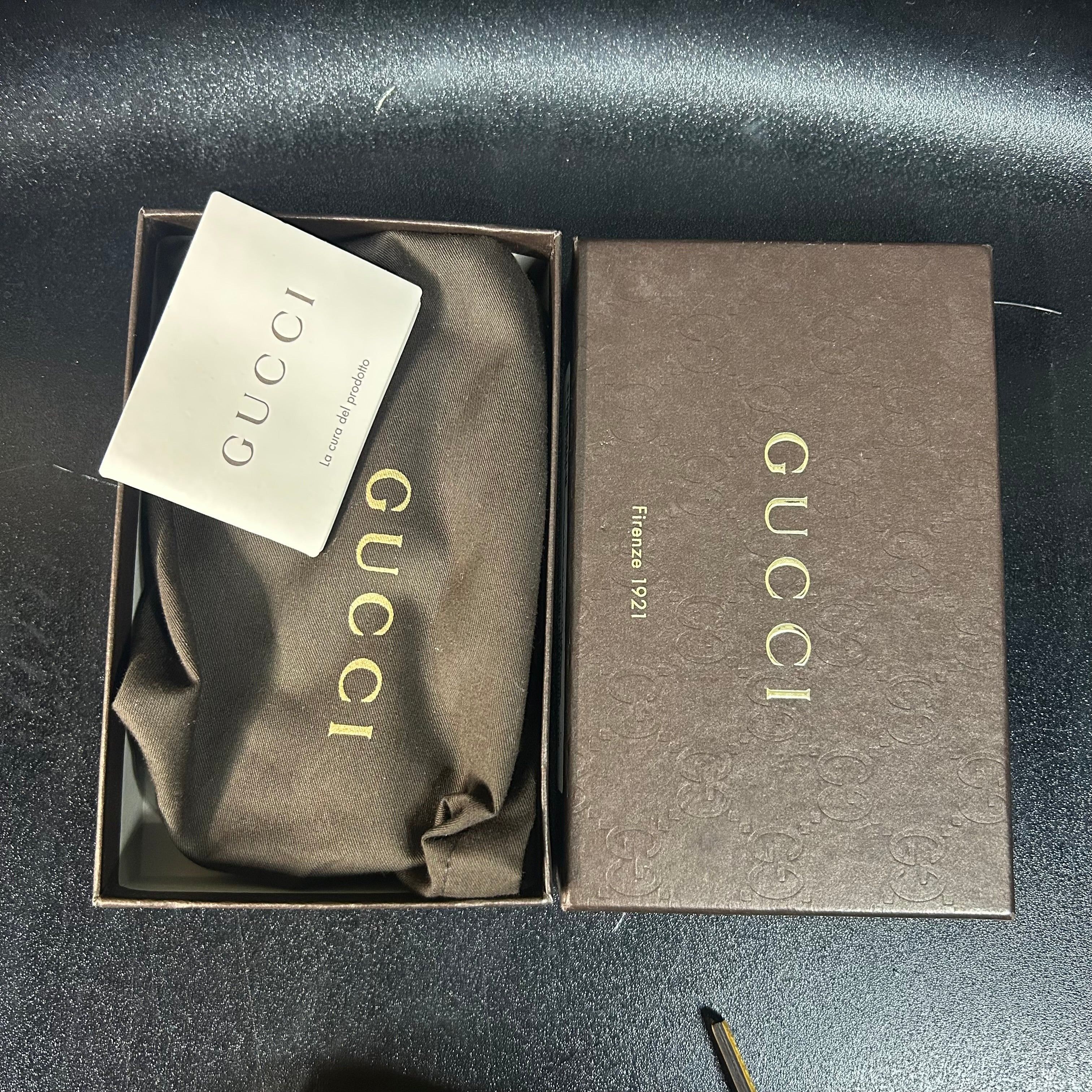 Gucci Gucci Sima Line Micro Guccissima Patent Leather Coin Case Size ONE SIZE - 8 Thumbnail