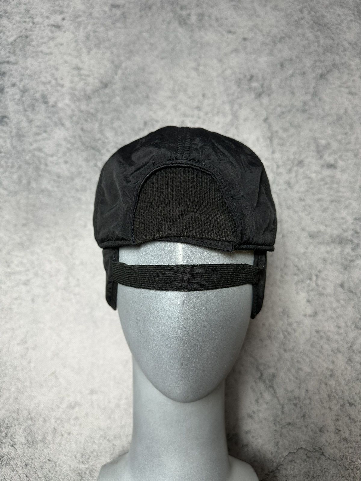 Mercedes-Benz Vintage Mercedes Benz Nylon Racing Earflap Trapper Cap Hat Size ONE SIZE - 5 Thumbnail