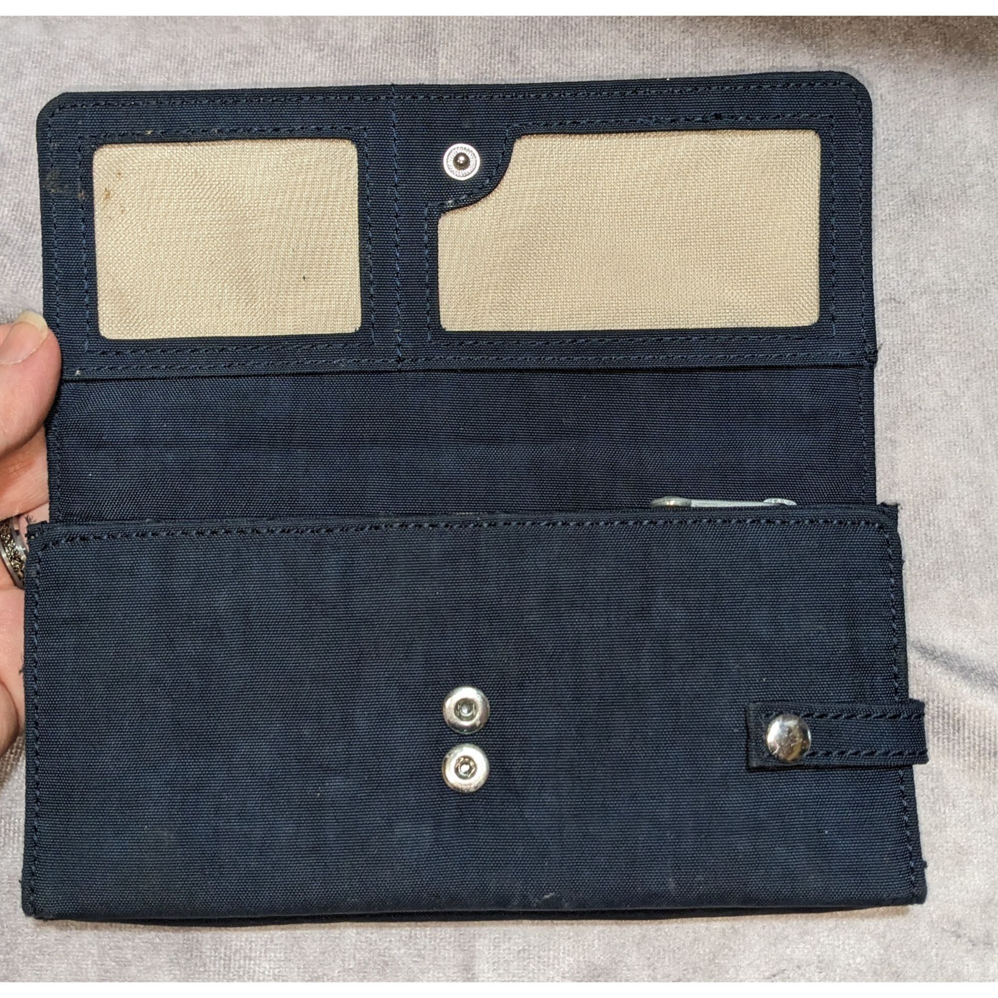 Other Preppy Sporty Kipling Navy Nylon Wallet Size ONE SIZE - 2 Thumbnail