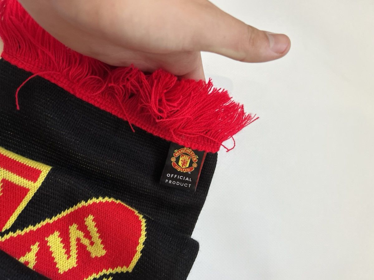 Other Vintage Football Soccer FC Manchester United Scarf Size ONE SIZE - 2 Thumbnail