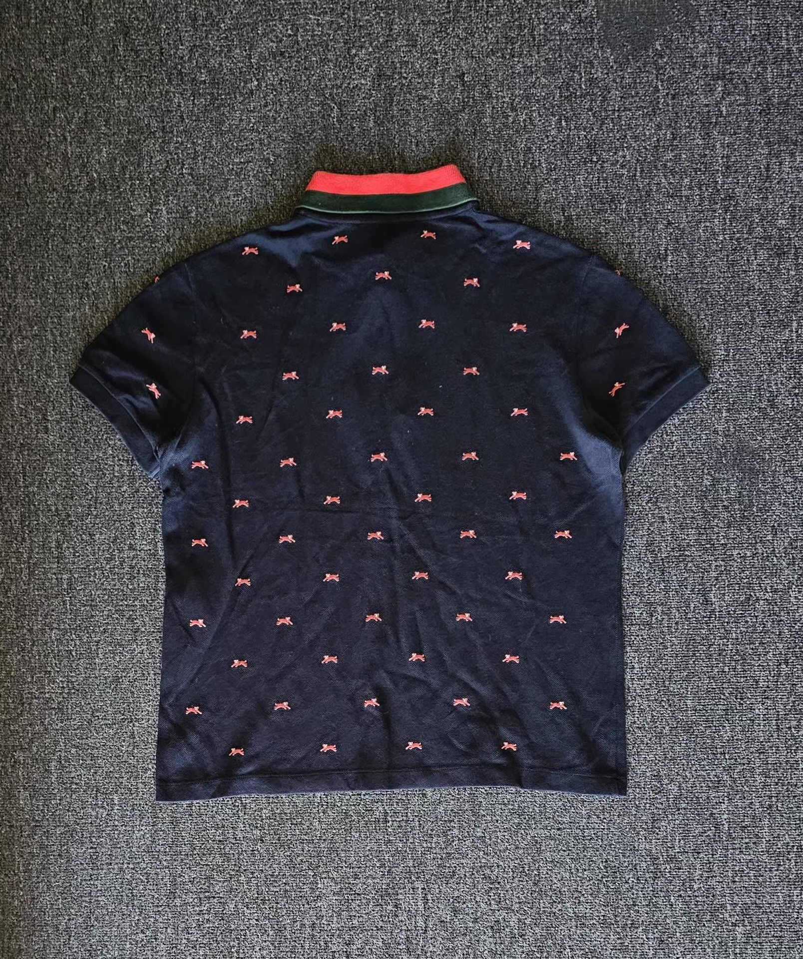 Gucci Gucci Embroidered Polo Shirt, Size US S / EU 44-46 / 1 - 2 Thumbnail