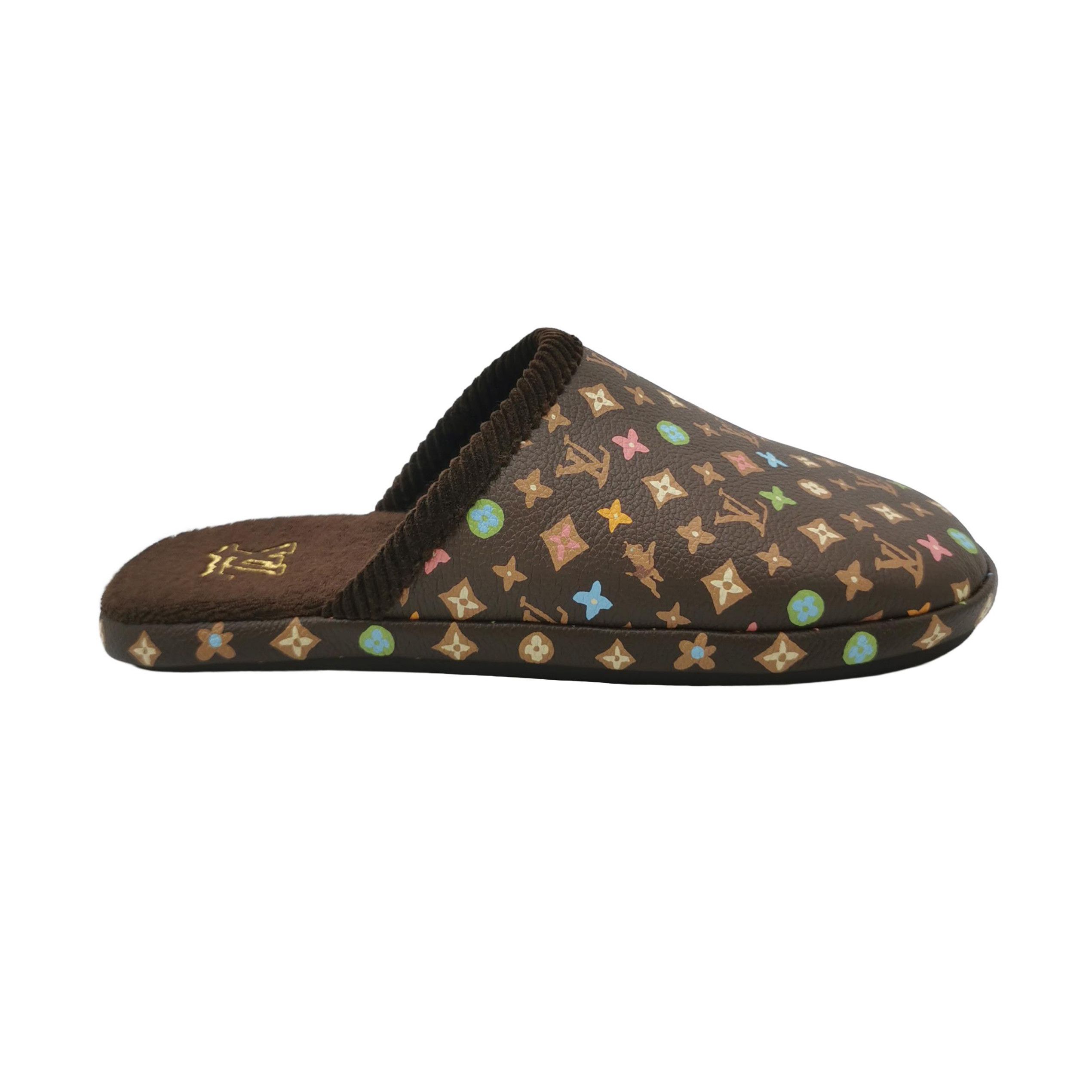 Louis Vuitton Louis Vuitton x Tyler Craggy Monogram Slippers 38.5 Size US 5.5 / EU 38 - 1 Thumbnail