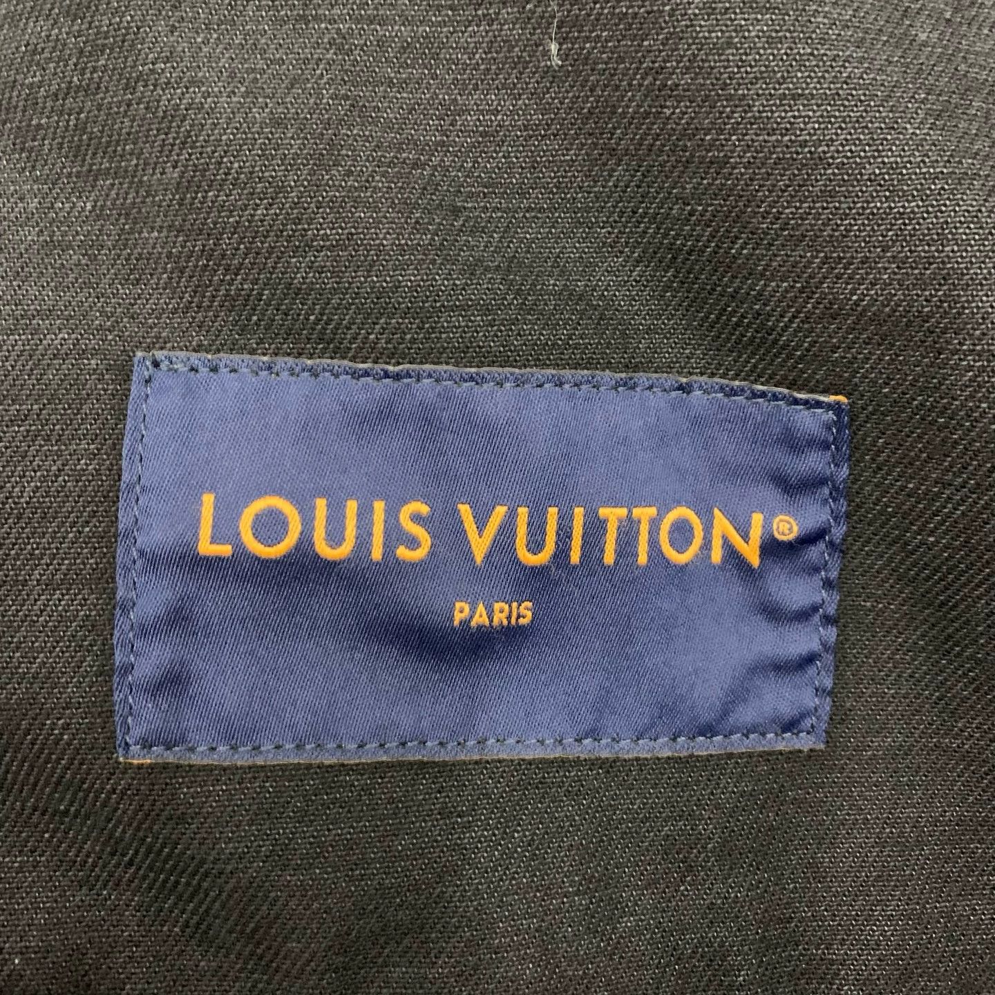 Louis Vuitton Louis VuittonAll-Over Print Logging Washed Denim Jacket Size US L / EU 52-54 / 3 - 5 Thumbnail