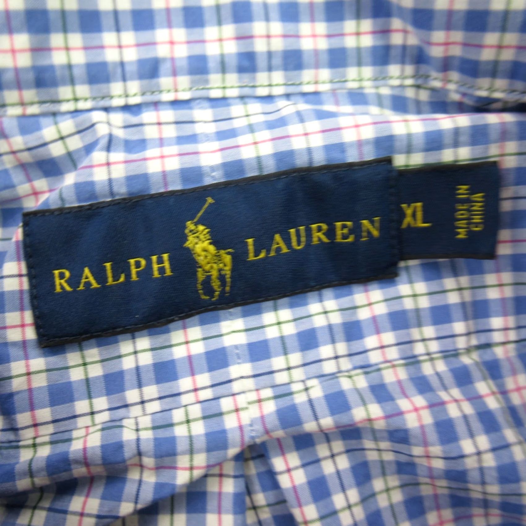 Polo Ralph Lauren Ralph Lauren Shirt Mens XL Long Sleeve Button Front Lightweight Plaid Size US XL / EU 56 / 4 - 3 Thumbnail