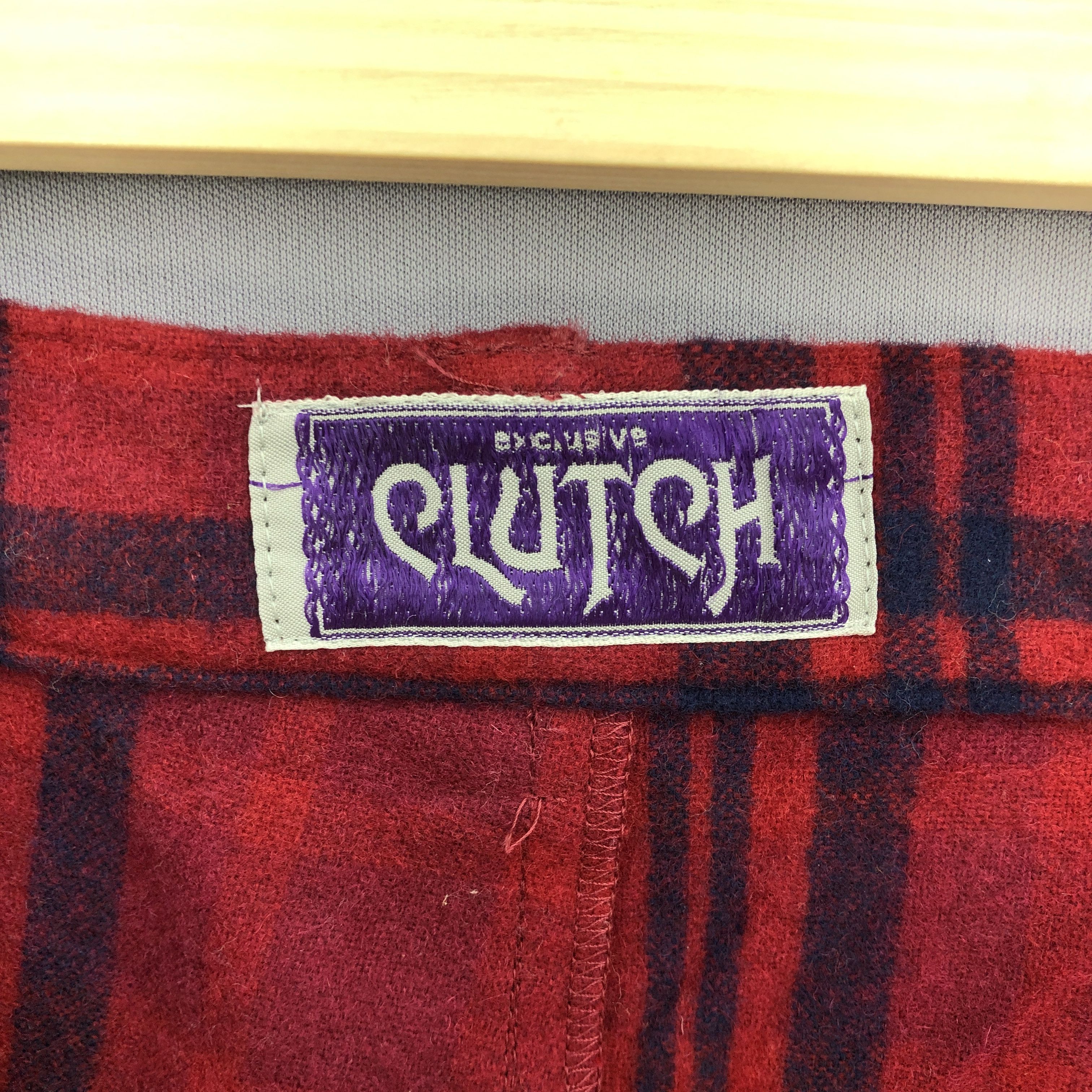 Japanese Brand × Vintage Vintage Wool Pants Seditionaries Punk Check Trousers Size 28" / US 6 / IT 42 - 9 Thumbnail