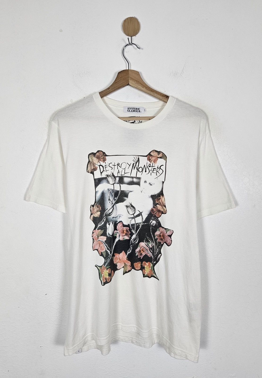 Hysteric Glamour Hysteric Glamour Destroy All Monster shirt Size US L / EU 52-54 / 3 - 1 Thumbnail