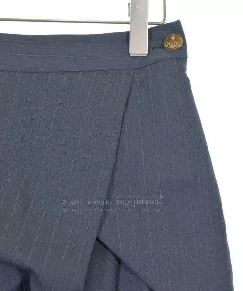 Vivienne Westwood Vivienne Westwood Red Label Gray Striped Skirt. Size 39" - 3 Thumbnail