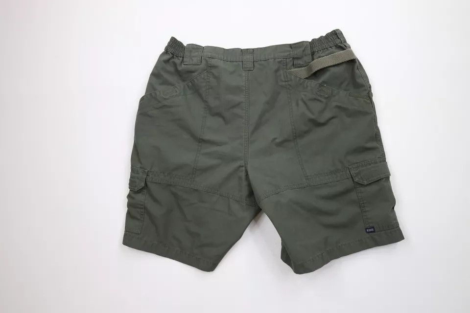 Vintage 5.11 Tactical Series Ripstop Uniform Cargo Shorts Green Size US 40 / EU 56 - 9 Thumbnail