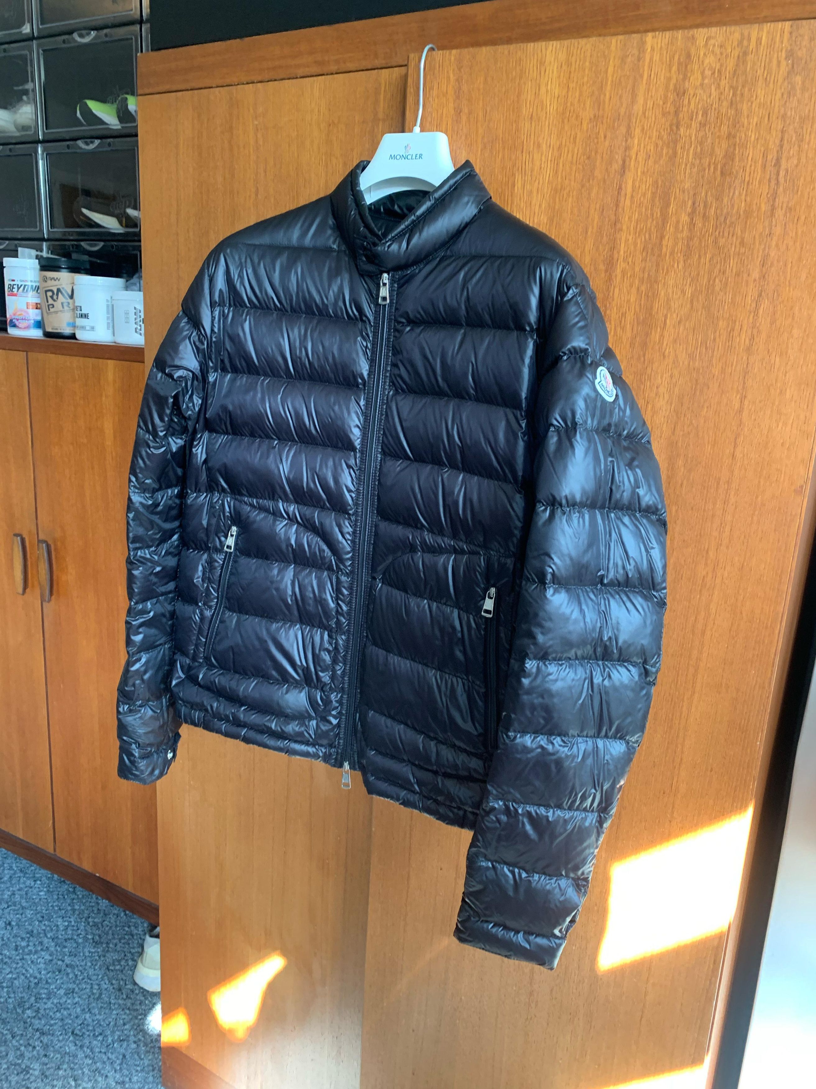 Moncler Moncler Acorus Packable Short Down Jacket Black (M/ Size 3 