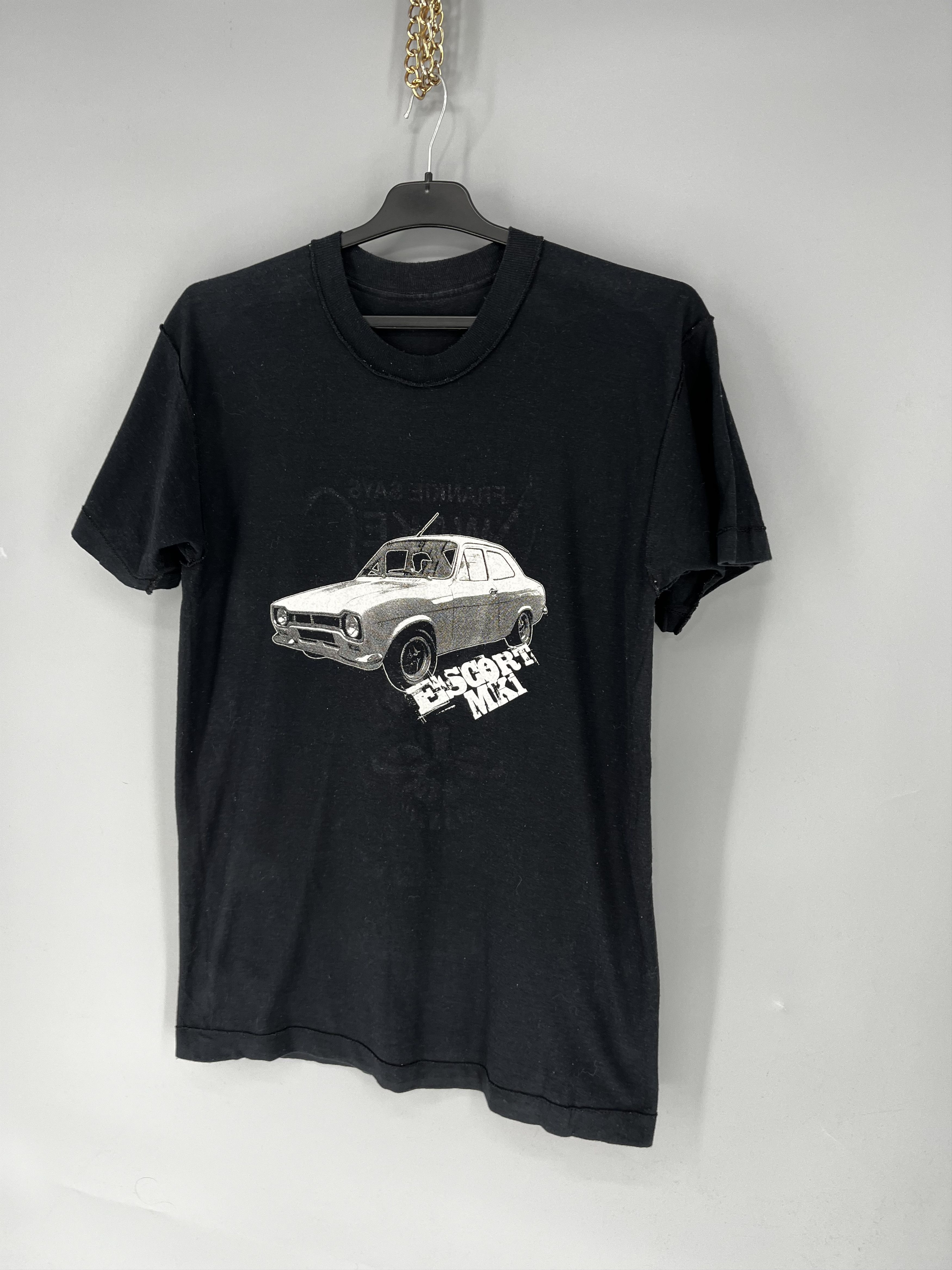 Band Tees VTG Donnie Darko Double Sided T-Shirt Ford Escort, Rooney Size US M / EU 48-50 / 2 - 12 Thumbnail