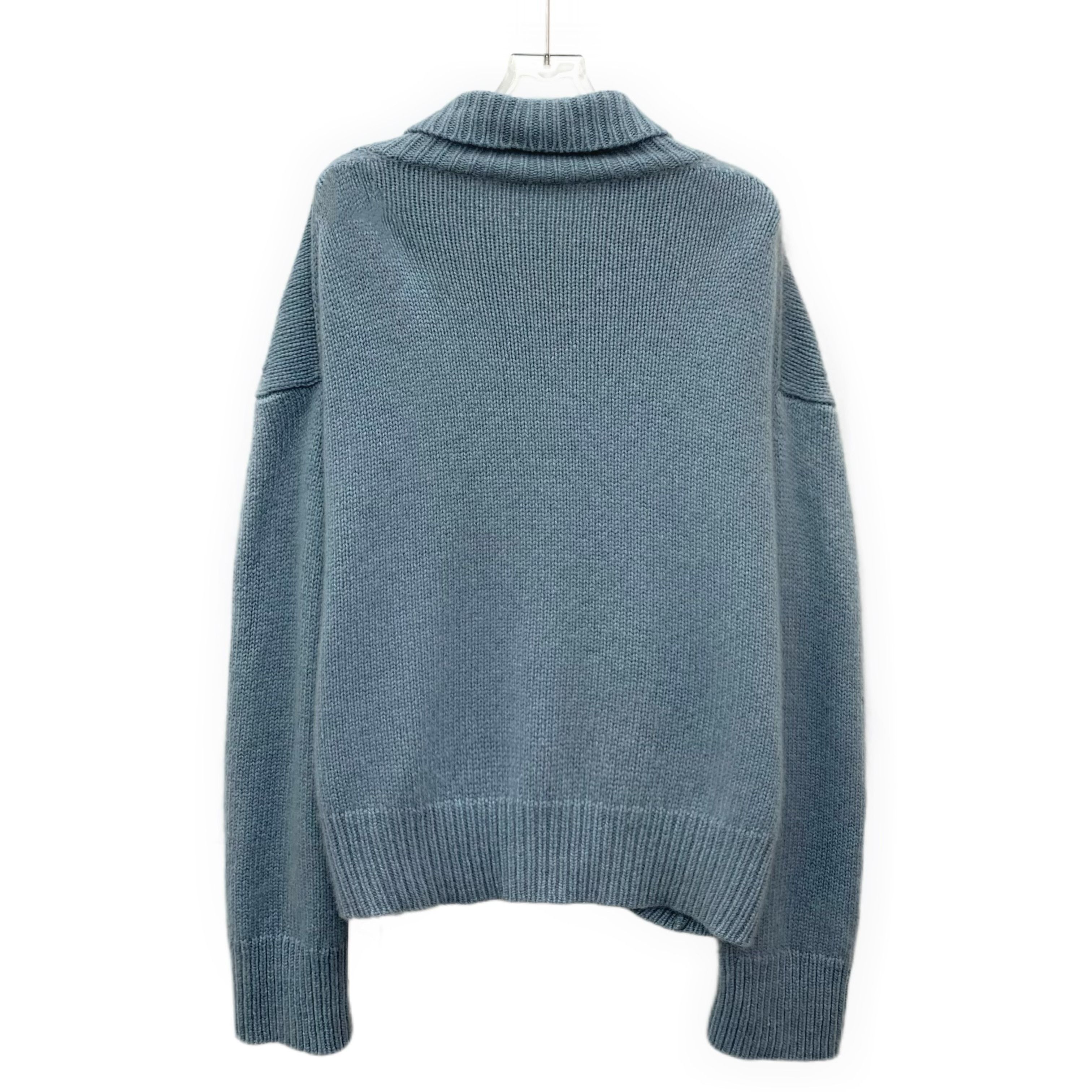 Celine Celine Cashmere Turtleneck Sweater Blue (XS) Size XS / US 0-2 / IT 36-38 - 2 Thumbnail