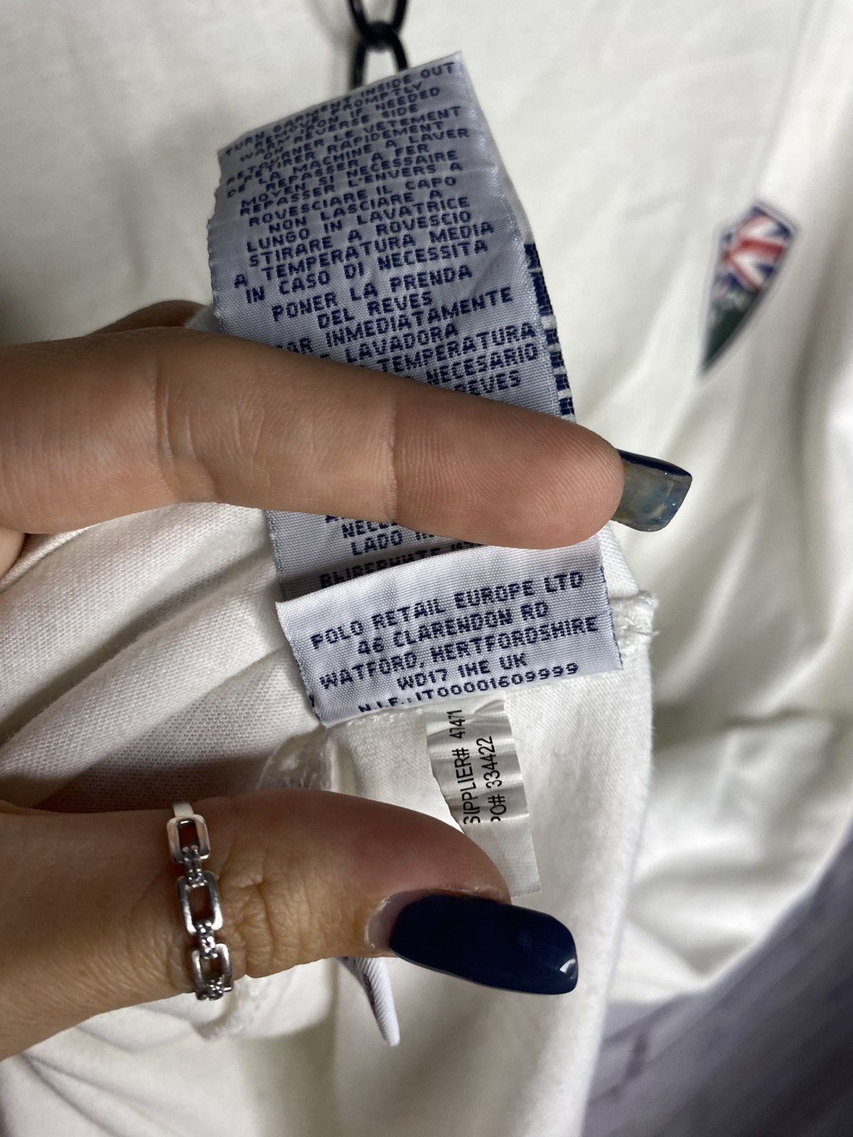 Polo Ralph Lauren Men's polo Ralp Lauren Wimbledon overprint logo tee Size US L / EU 52-54 / 3 - 11 Thumbnail