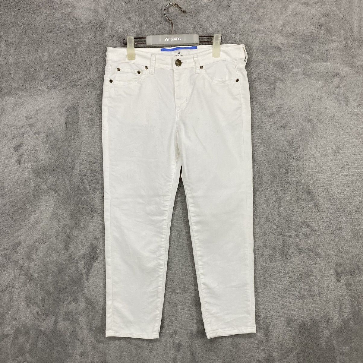 Lanvin × Vintage Lanvin en blue White Jeans Size 26" / US 2 / IT 38 - 2 Thumbnail