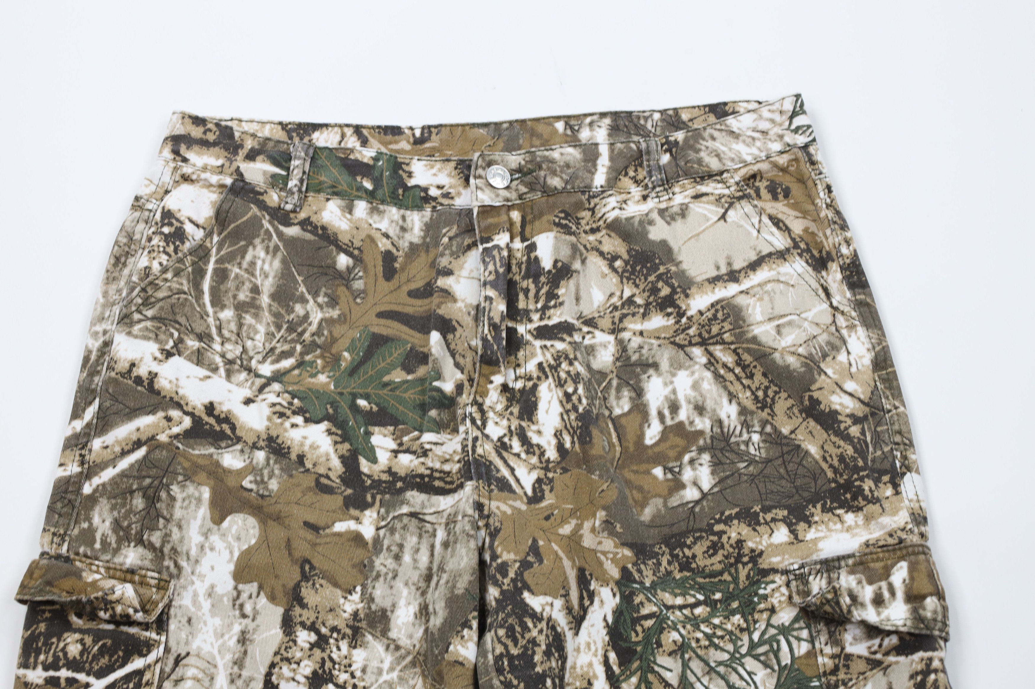 Vintage Vintage 90s Y2K Streetwear Camouflage Baggy Wide Leg Pants Size US 34 / EU 50 - 2 Thumbnail