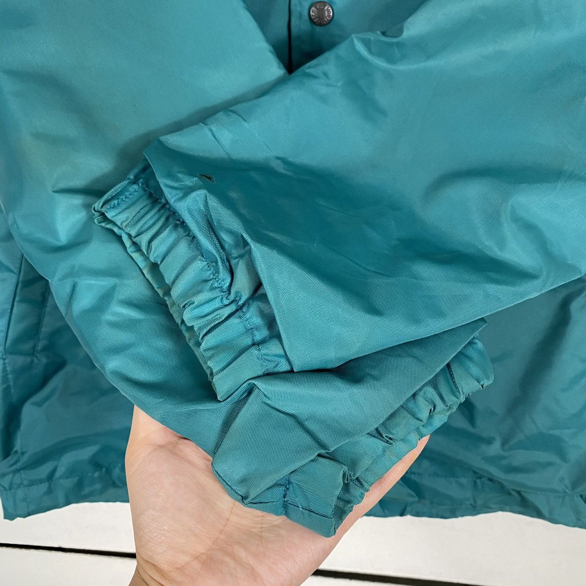 Nanamica × The North Face × Vintage 💥VINTAGE THE NORTH FACE SNAP WINDBREAKER BLUE LABEL JACKET Size US M / EU 48-50 / 2 - 7 Thumbnail