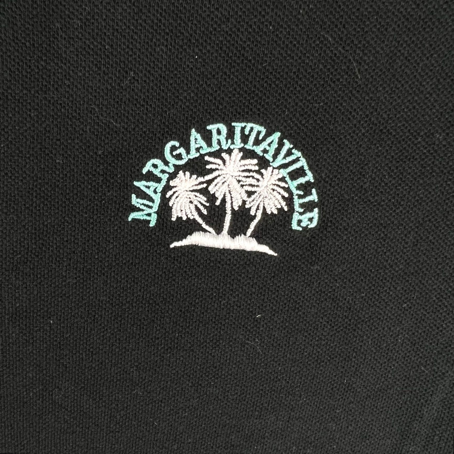 Vintage VINTAGE Margaritaville Graphic Polo Shirt Black Size L Men Size US L / EU 52-54 / 3 - 2 Thumbnail