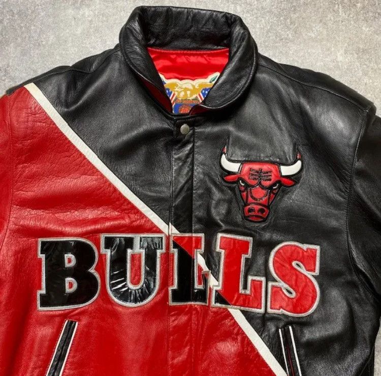 JH Design Jeff Hamilton jh Design NBA BULLS Jacket jordan muhammad ali Size US XL / EU 56 / 4 - 5 Thumbnail