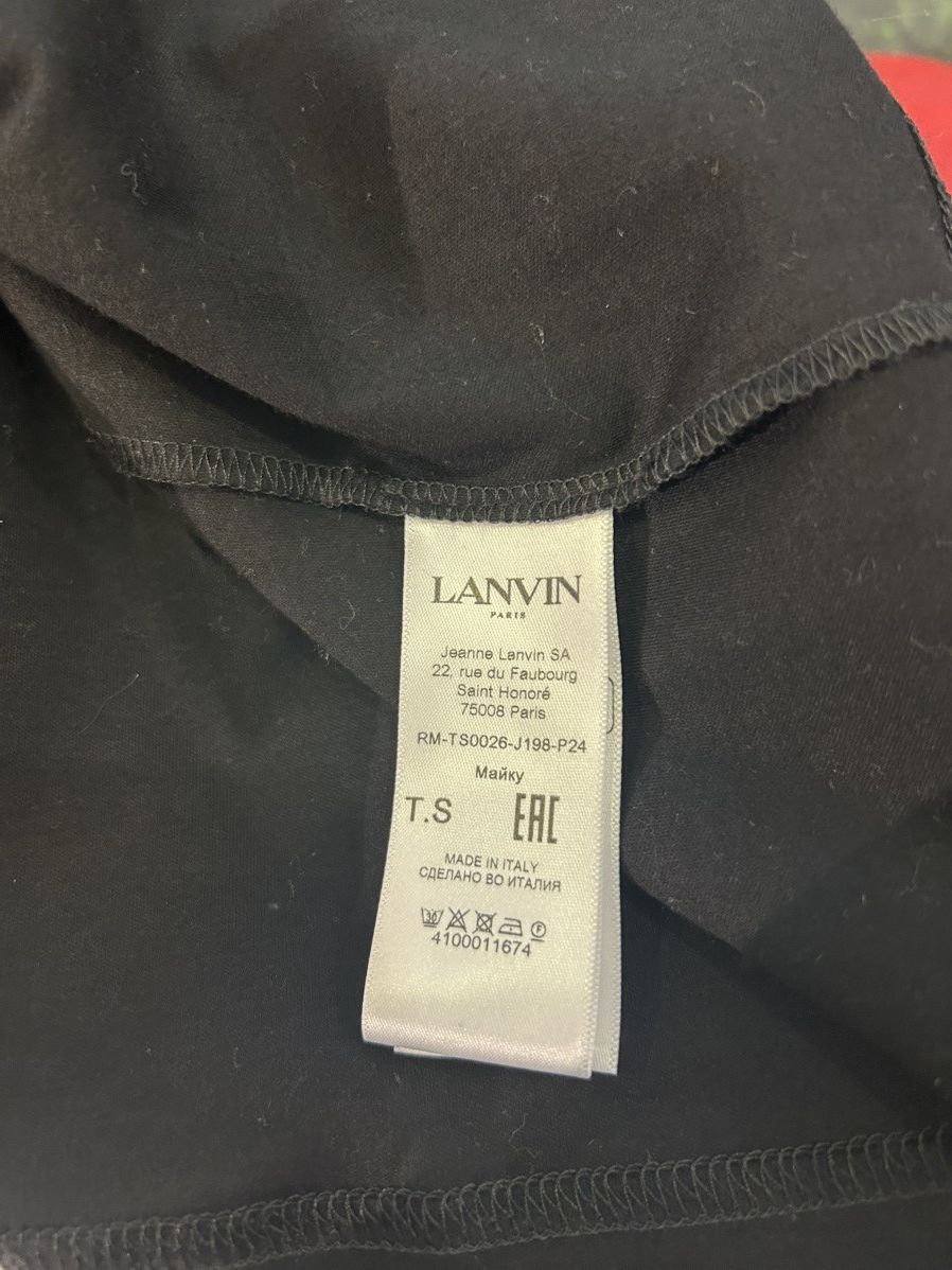 Lanvin Lanvin Curblace Oversized Tee Size US S / EU 44-46 / 1 - 9 Thumbnail