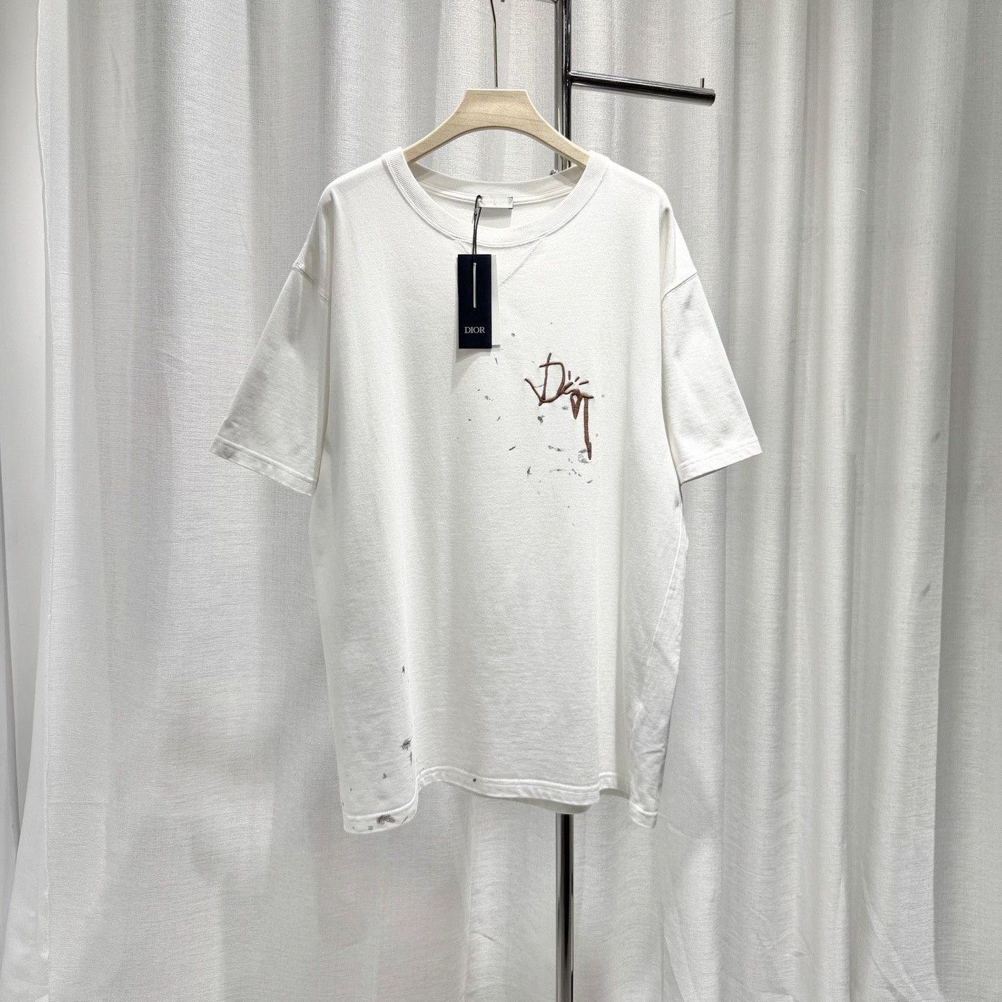 Dior Dior Travis Scott Collaboration Logo T-shirt Size US M / EU 48-50 / 2 - 1 Thumbnail
