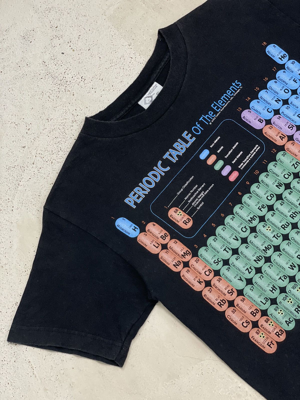 Vintage Periodic Table of The Element Vintage Y2K Chicago Expression Size US S / EU 44-46 / 1 - 3 Thumbnail