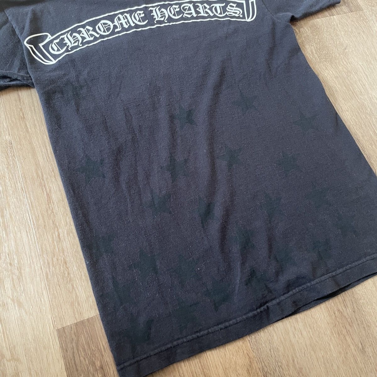 Chrome Hearts Chrome Hearts Vintage Star Scroll T-shirt Size US S / EU 44-46 / 1 - 5 Thumbnail