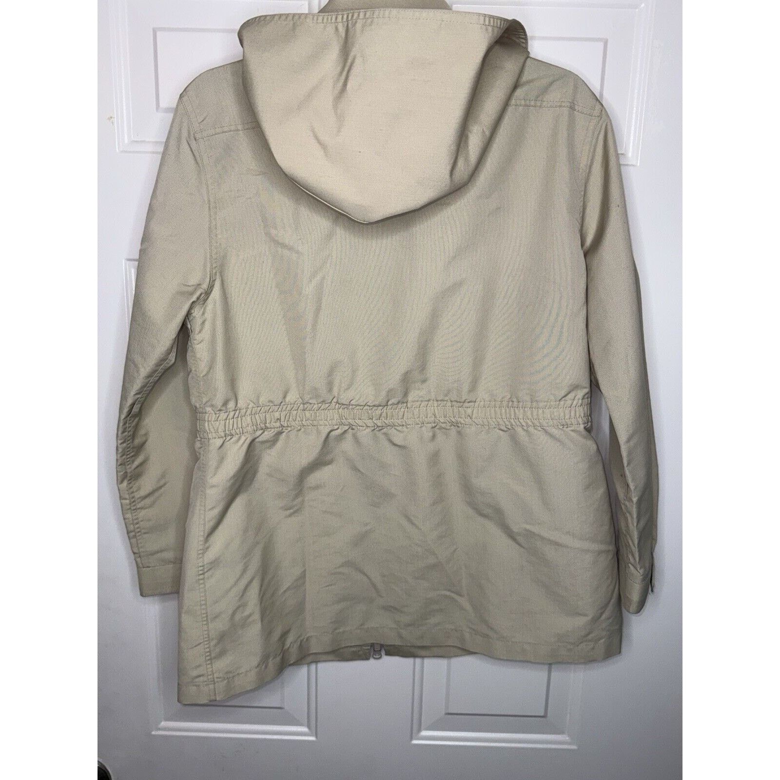 London Fog London Fog Towne Jacket Women's 13/14 Hooded Parka Rain Coat Size XL / US 12-14 / IT 48-50 - 11 Thumbnail