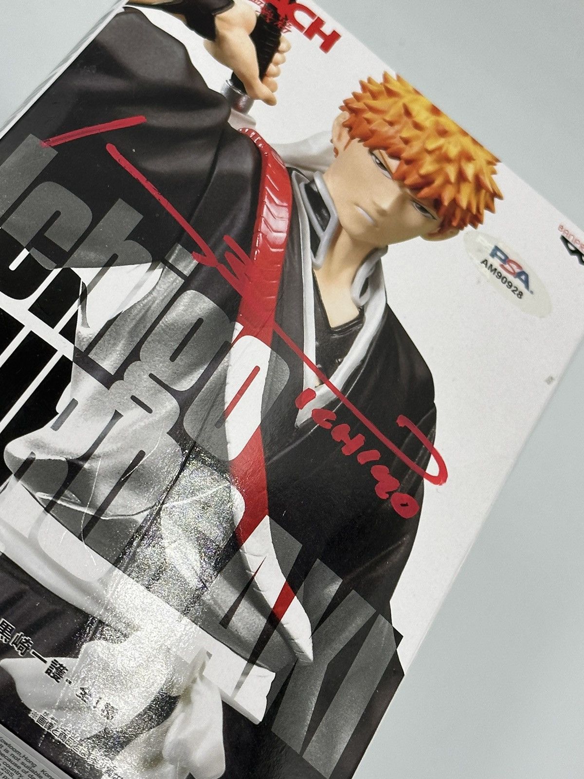 Bleach Bleach figure Ichigo Kurosaki SS Signed by Johnny Yong Bosch Size ONE SIZE - 3 Thumbnail