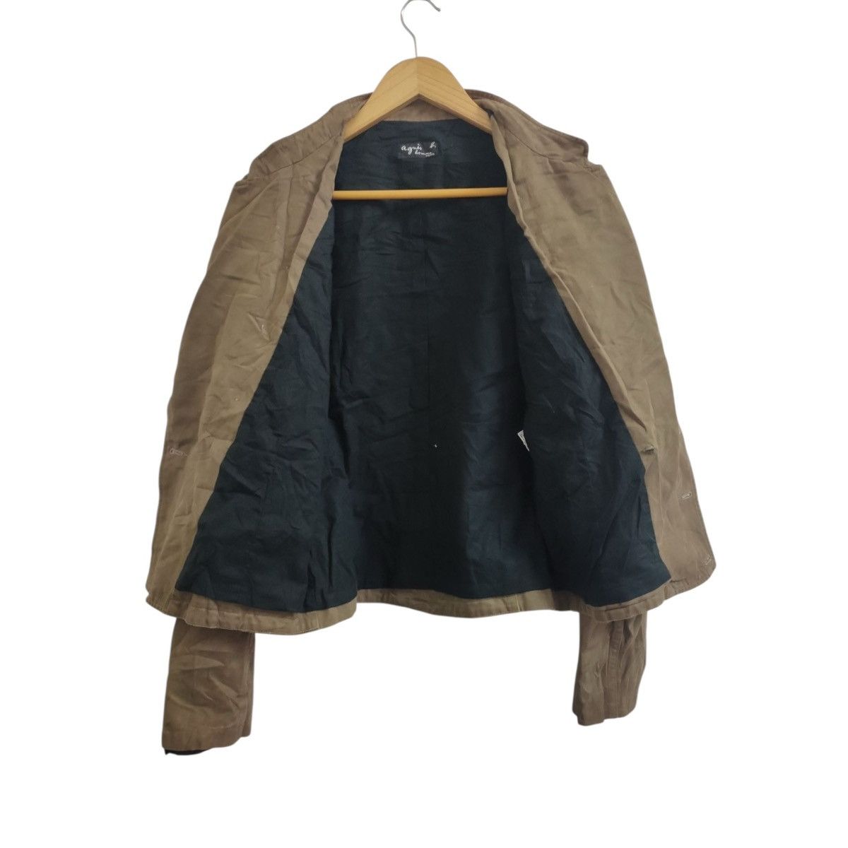 agnes b. Agnes B Button Ups Cropped Jacket Size M / US 6-8 / IT 42-44 - 3 Thumbnail
