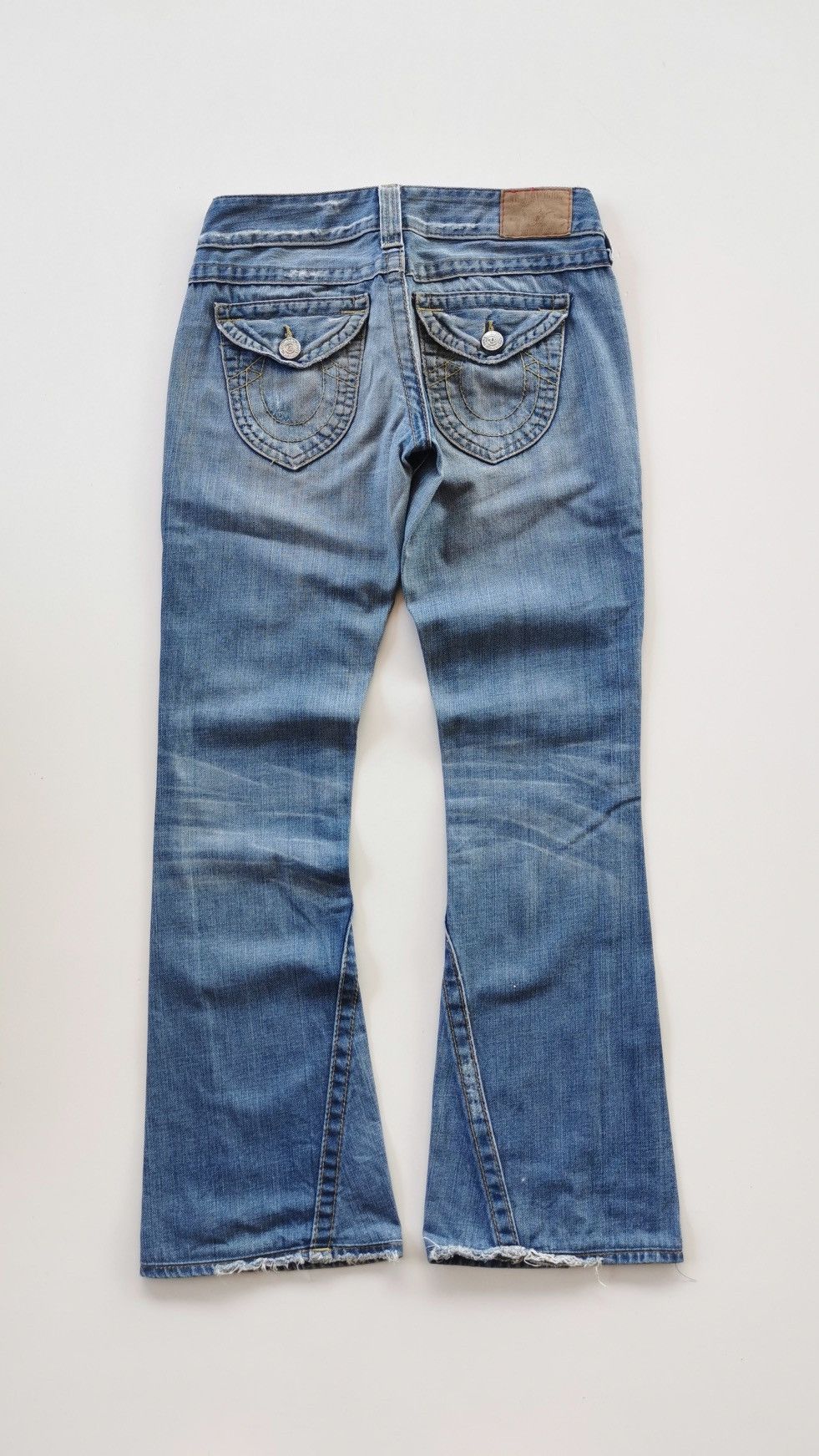 True Religion True Religion Flared Distressed Jeans Size US 28 / EU 44 - 2 Thumbnail