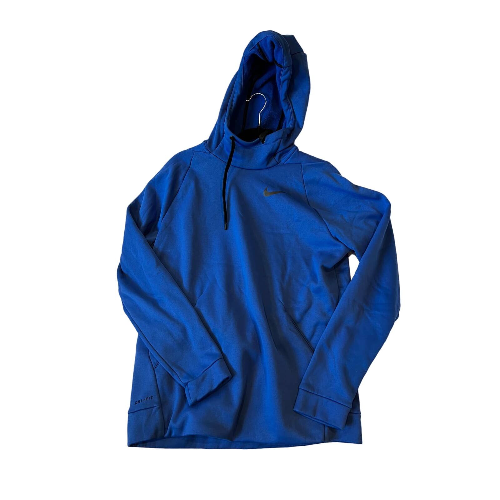 Nike Nike Dri-Fit Blue Hoodie, Men's M Size US M / EU 48-50 / 2 - 1 Thumbnail