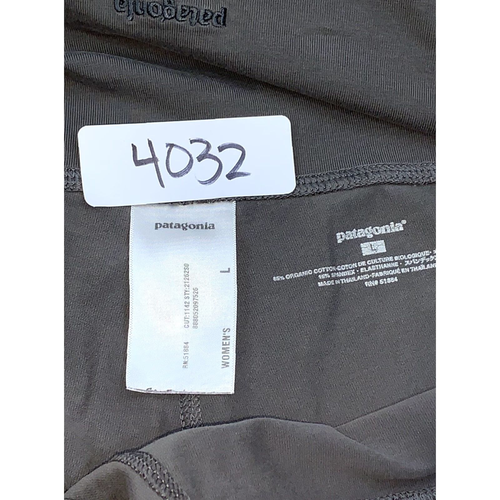 Patagonia Patagonia Leggings Womens L Gray Ankle Casual Wide Leg #4032 Size 36" / US 14 / IT 50 - 5 Thumbnail