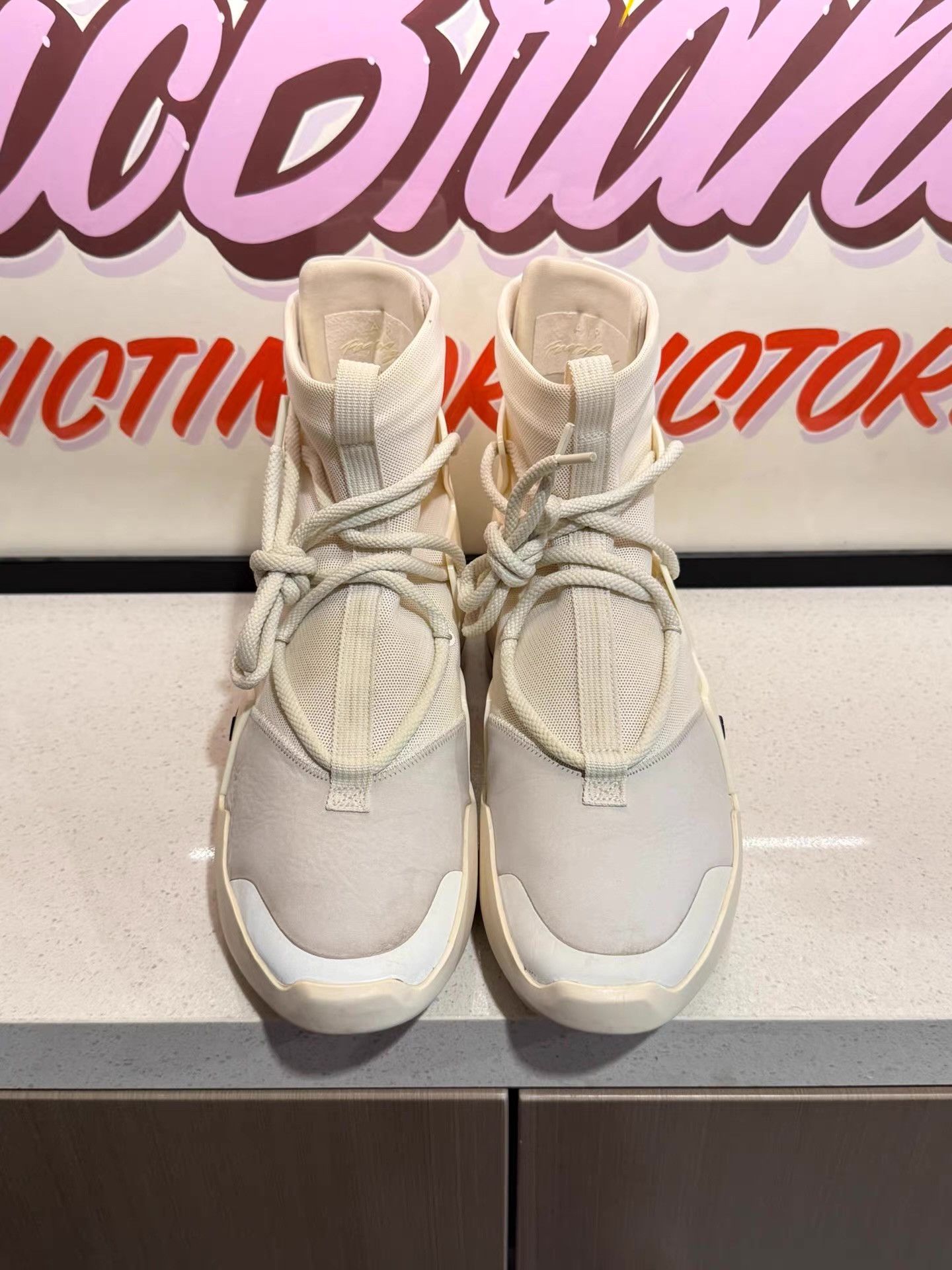 Nike Fear of God x Nike Air Fear of God 1 Black Fog colorway Ｑ20 Size US 8 / EU 41 - 2 Thumbnail