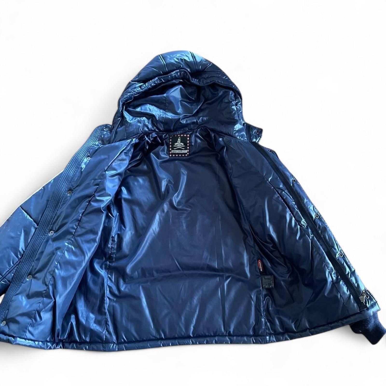 Hysteric Glamour Hysteric Glamour - Navy Blue Puffer Jacket Hood Red Stripe Size US S / EU 44-46 / 1 - 3 Thumbnail