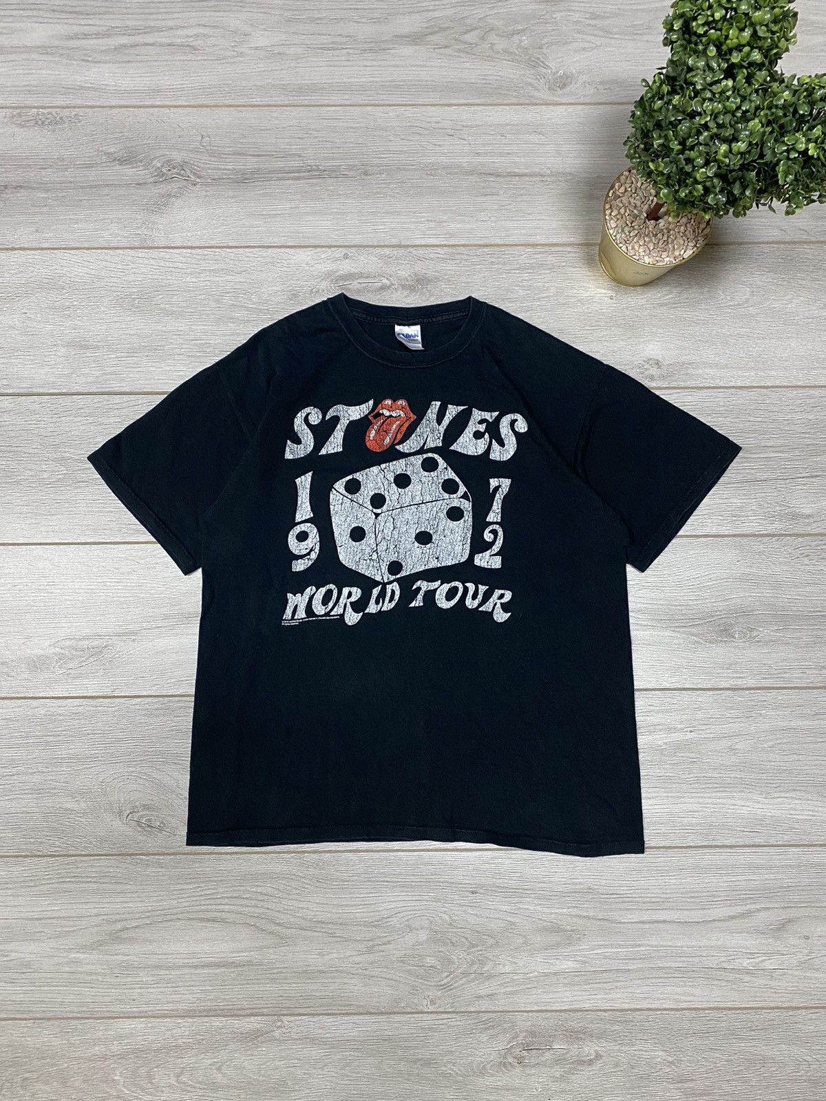 The Rolling Stones The Rolling Stones 2010 vintage big print tour t-shirt Size US L / EU 52-54 / 3 - 1 Thumbnail