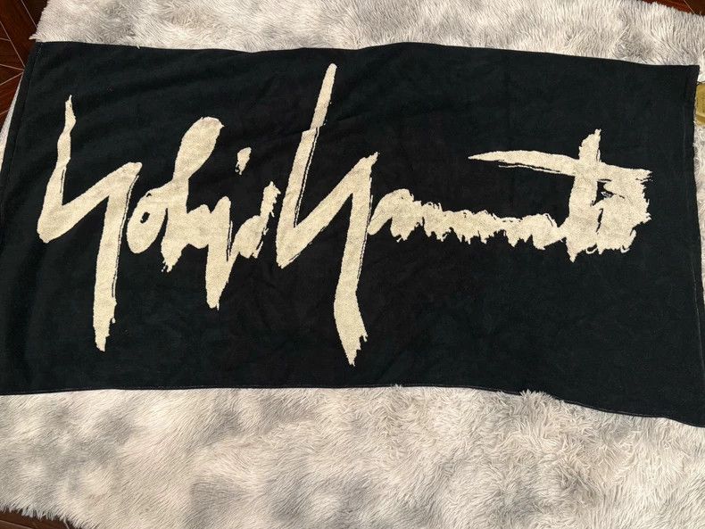 Yohji Yamamoto Yohji Yamamoto Cotton Bath Towel Scarf - dmc Size ONE SIZE - 1 Thumbnail