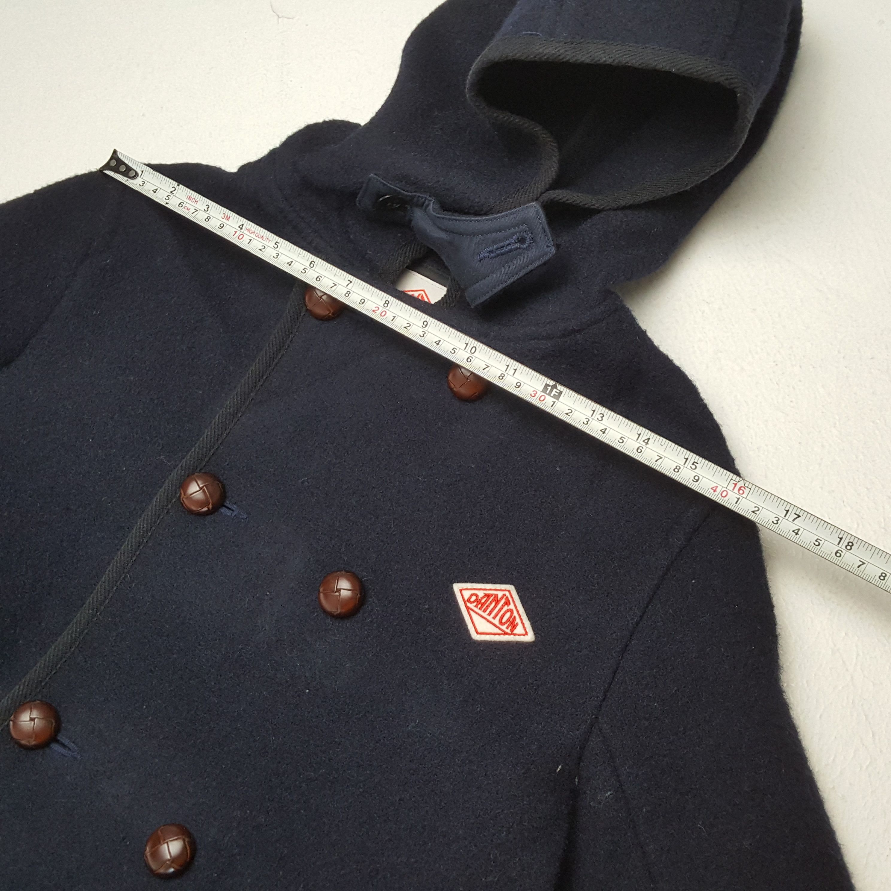 Danton × Japanese Brand × Vintage DANTON Fashion Winter Style Jacket With Hoodies Size US S / EU 44-46 / 1 - 5 Thumbnail