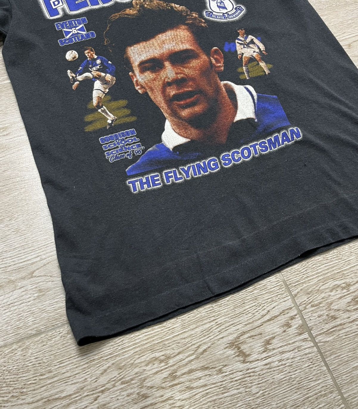 Vintage Rare 1995 Everton FEGURSON #9 The Flying Scotsman T-Shirt Size US M / EU 48-50 / 2 - 5 Thumbnail