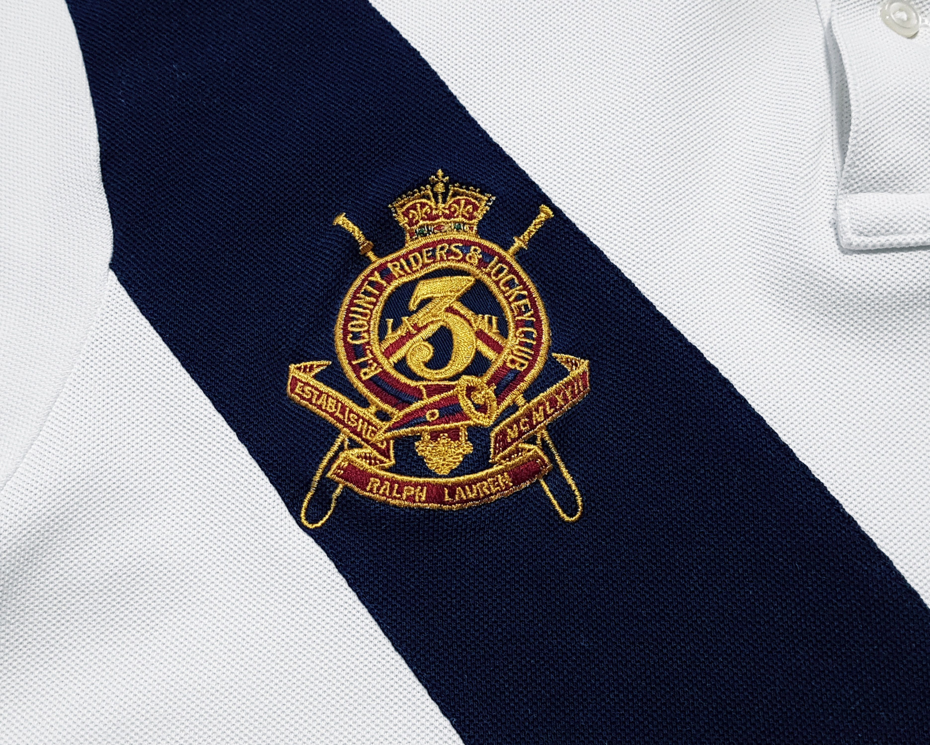 Polo Ralph Lauren Ralph Lauren Polo Big Pony Gold Crest Shirt Custom Slim XL Size US XL / EU 56 / 4 - 4 Thumbnail